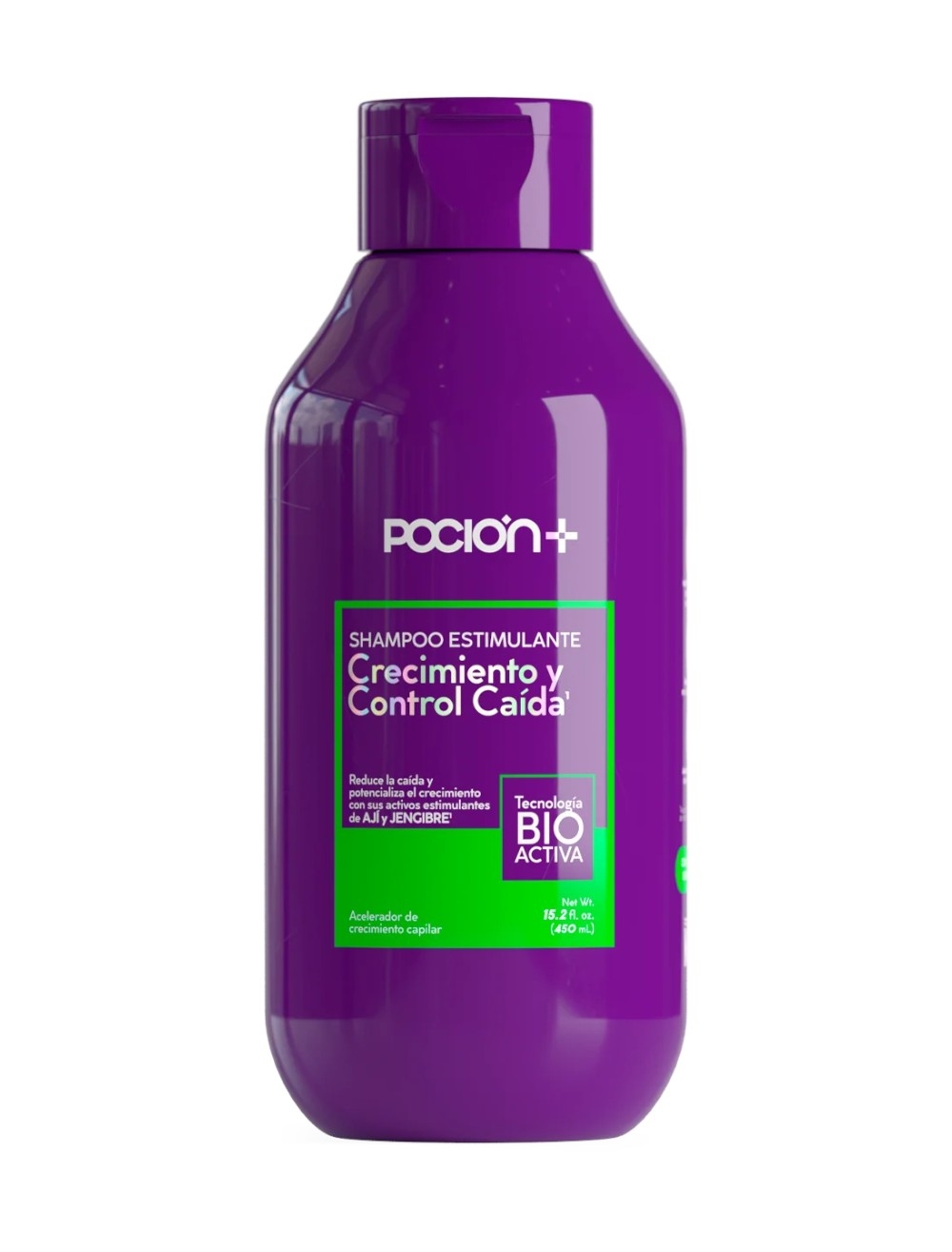 SHAMPO POCION MORADO CONTROL CAIDA X 450 ML