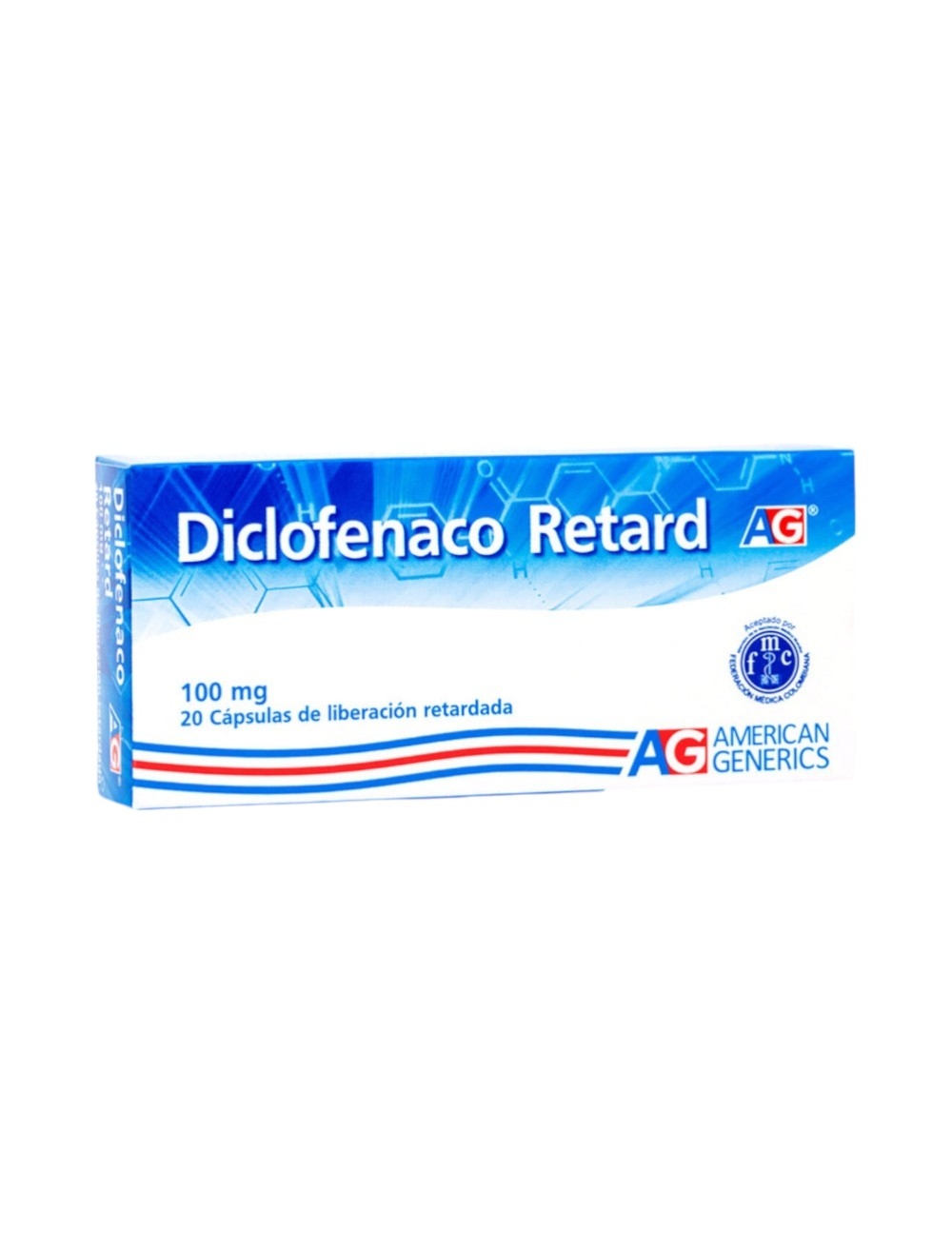 PASTILLA DICLOFENACO RETARD AG  100 MG X 20 UNIDADES