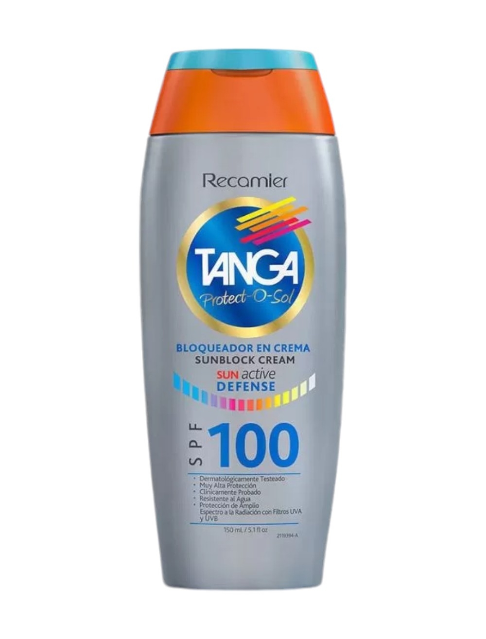 BLOQUEADOR TANGA SPF 100 X 150 ML