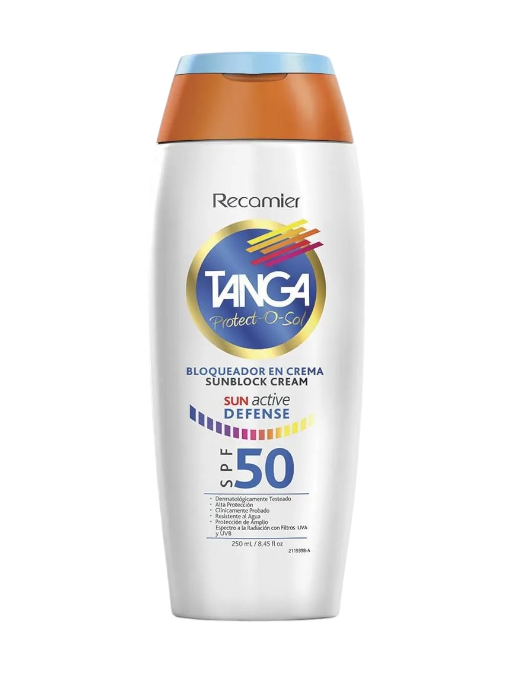 BLOQUEADOR TANGA SPF 50 X 250 ML