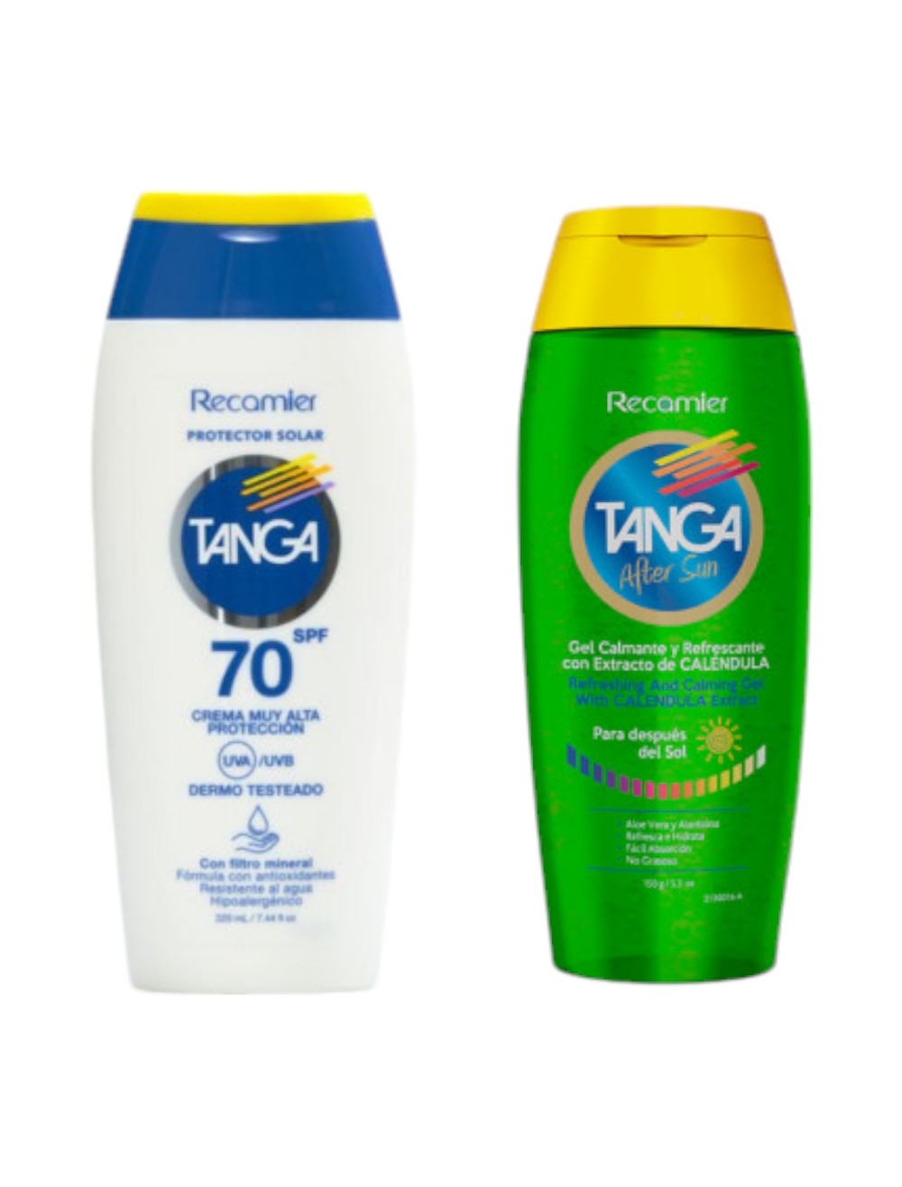 BLOQUEADOR TANGA SPF 70 X 250 + GEL