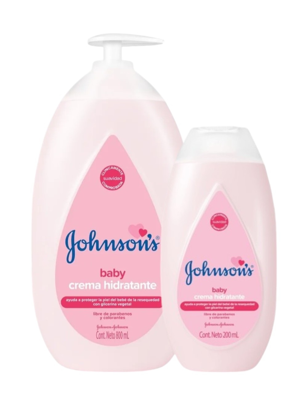 CREMA JOHNSONS 800+200ML