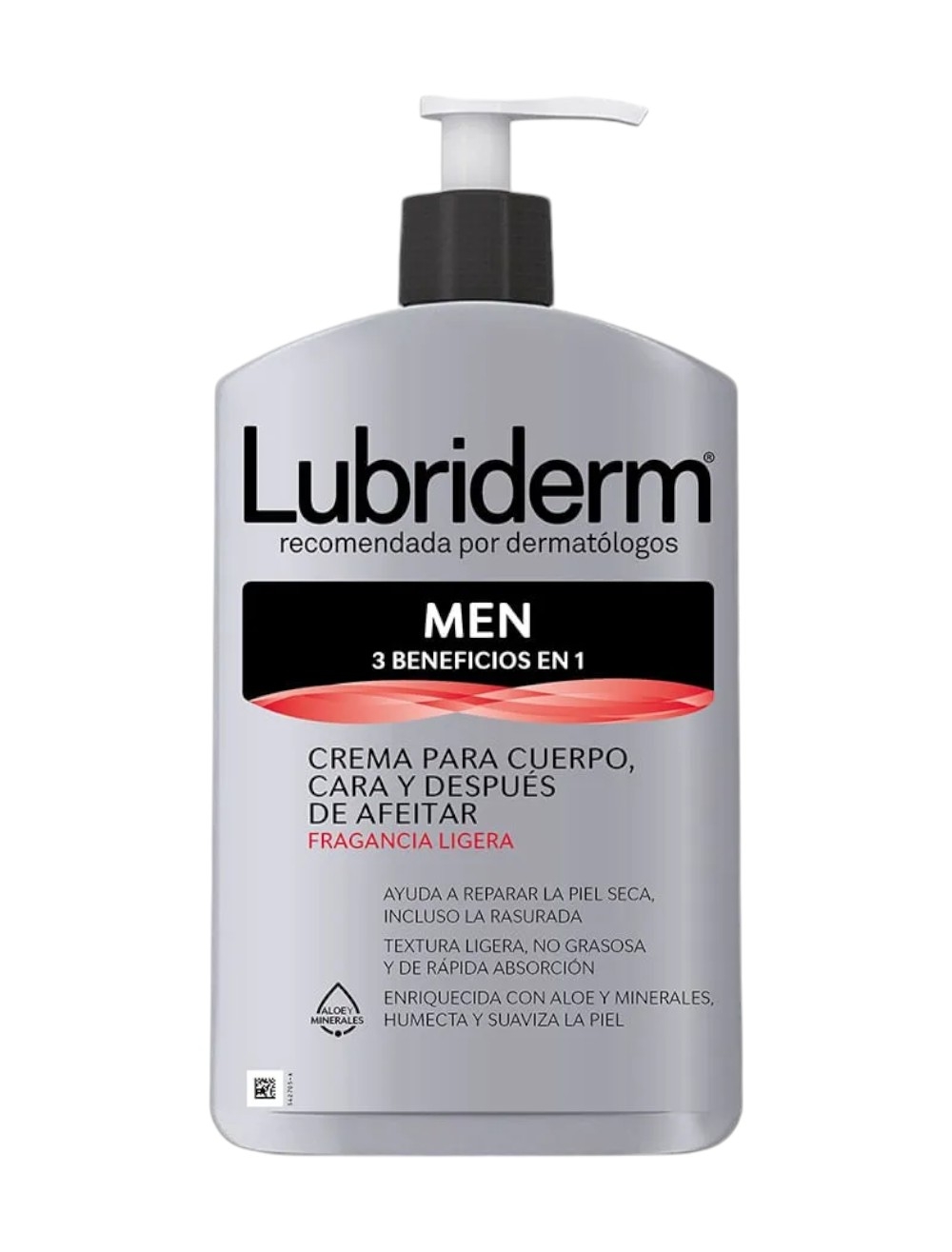 CREMA LUBRIDERM MEN X 400ML