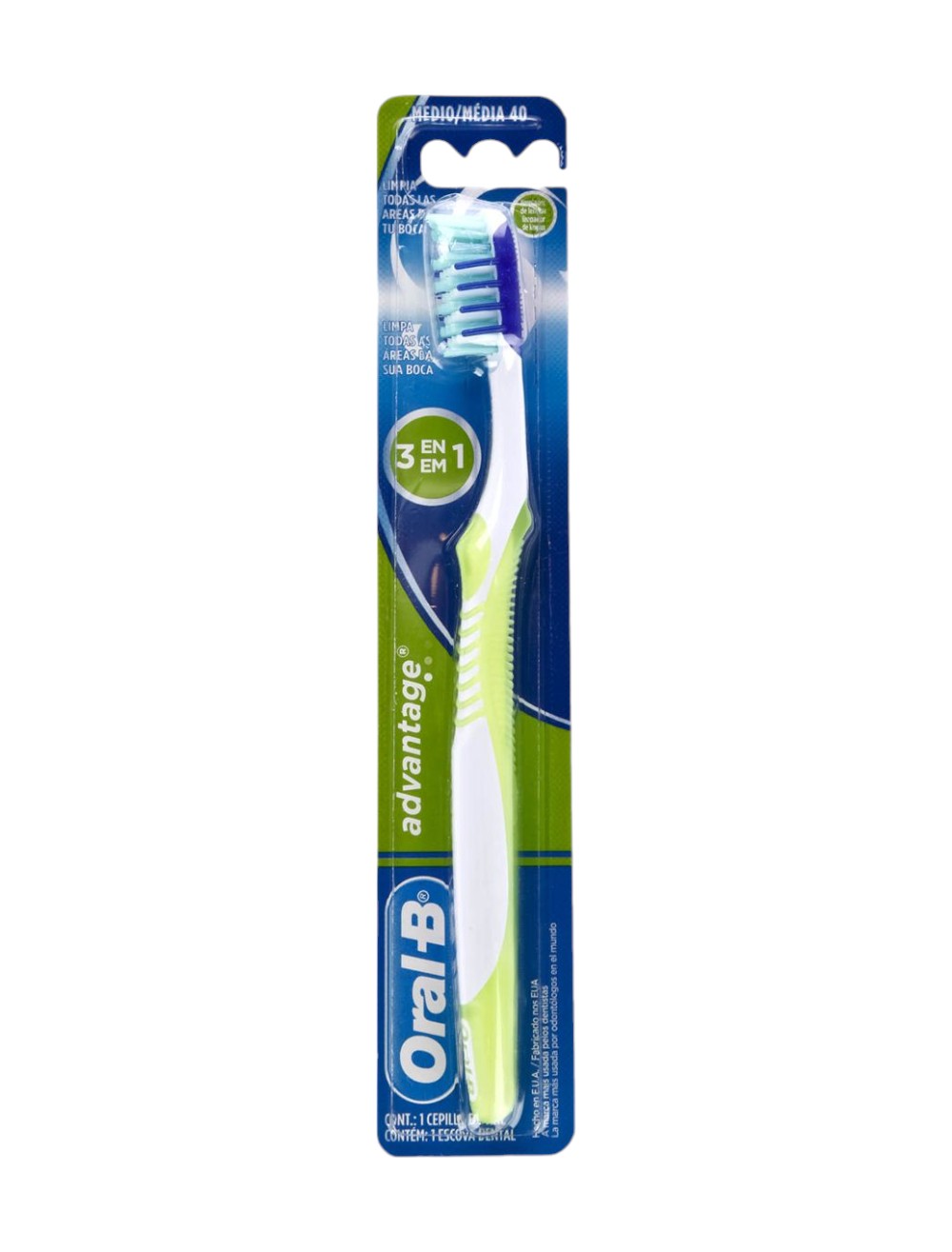 CEPILLO ORAL-B 3D WHITE X 1