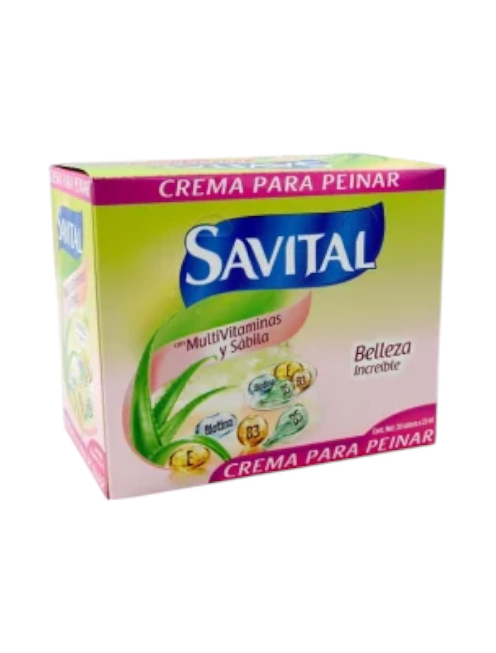 CREMA PARA PEINAR SAVITAL SOBRE X 20 UND