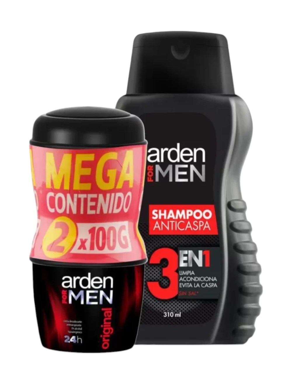 Desodorante ARDEN X 2UND 135G+ SHAMPO