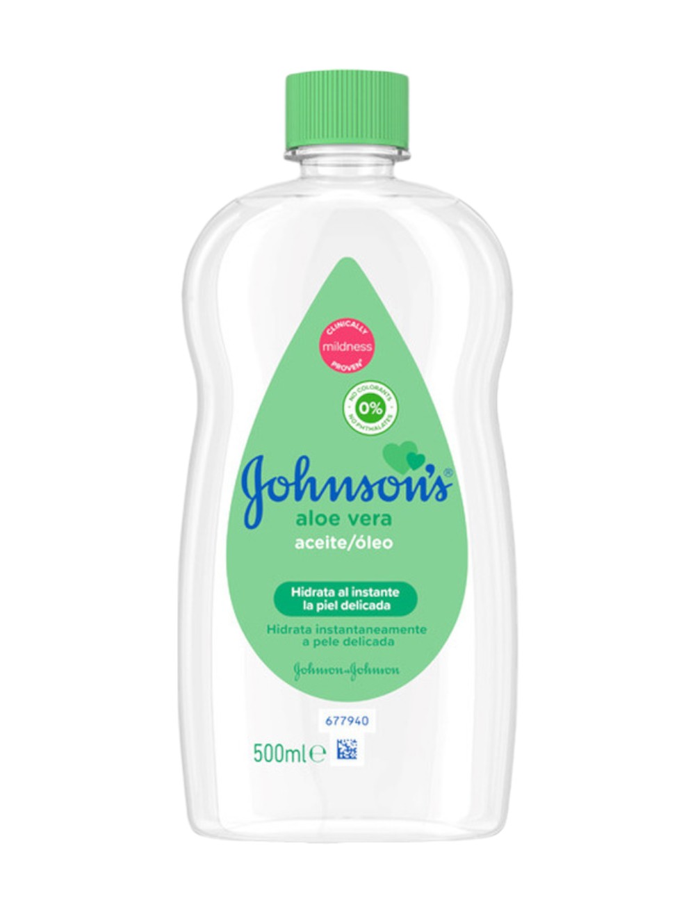 ACEITE JOHNSONS ALOE X 500 ML