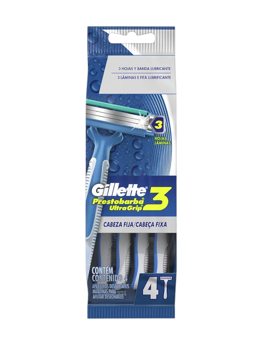 MAQUINA GILLETTE 20ULTRAGRIP +4 3HOJAS