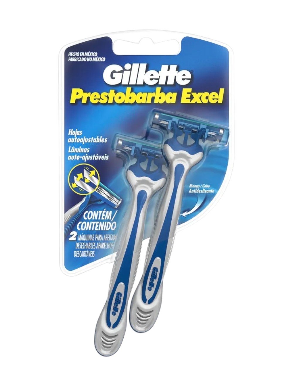 MAQUINA GILLETTE EXEL 2 HOJAS