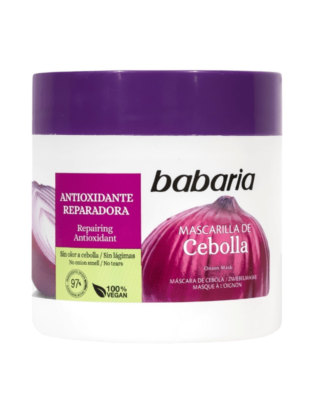 MASCARILLA CAPIL BABARIA CEBOLLA X 400ML