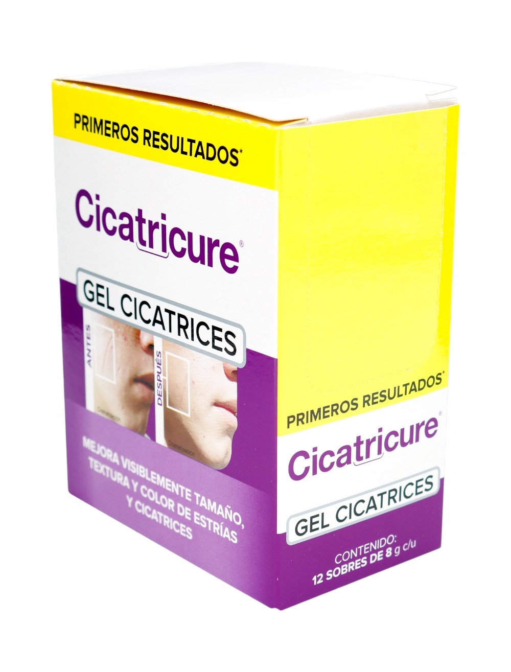 CICATRICURE SOBRE GEL X 8 GR DISP X 12 U