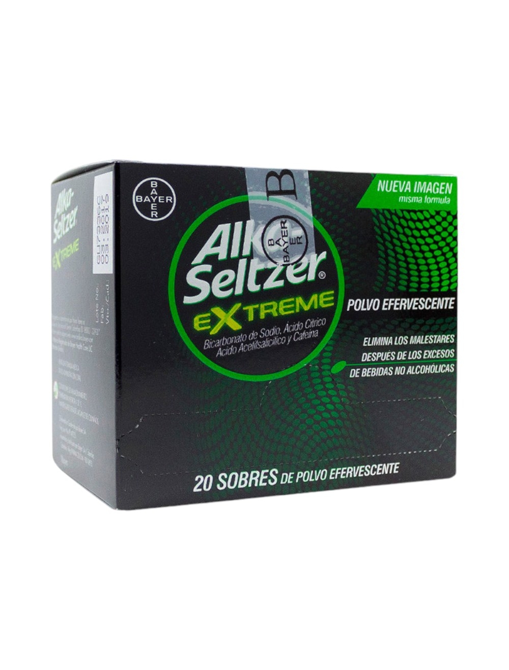 ALKA-SELTZER EXTREME X 20 OBRES