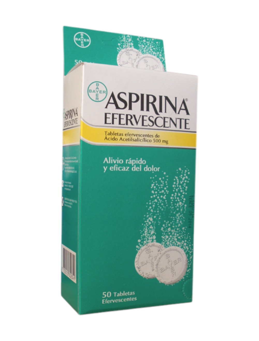 PASTILLA ASPIRINA EFERVESCENTE X 50UND