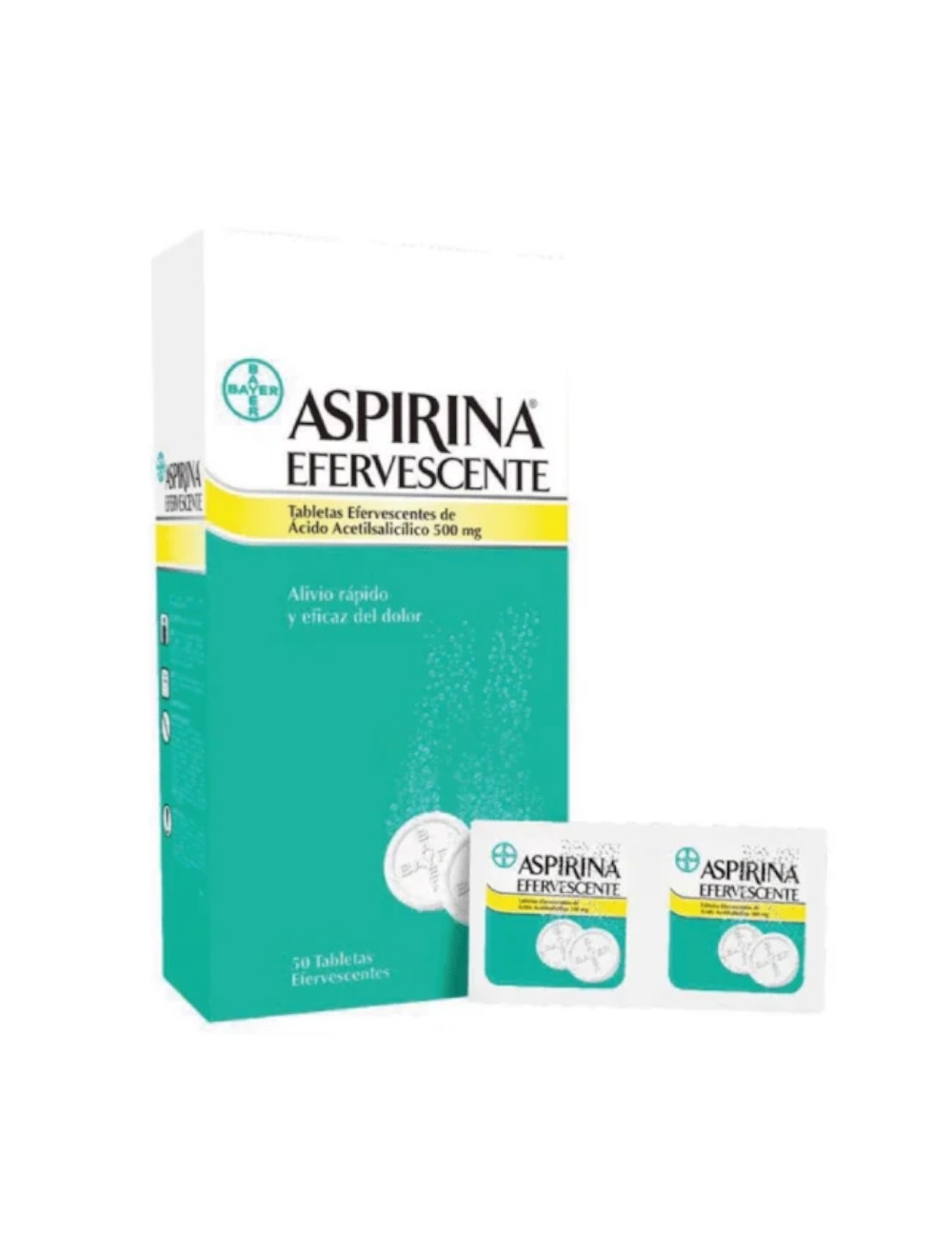 PASTILLA ASPIRINA EFERVESENTE X 62 UND