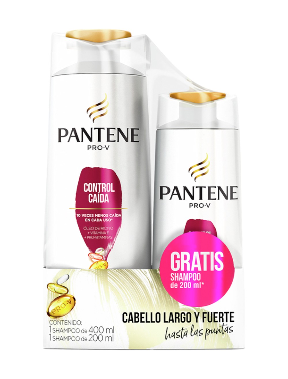 SHAMPO PANTENE 400+200ML