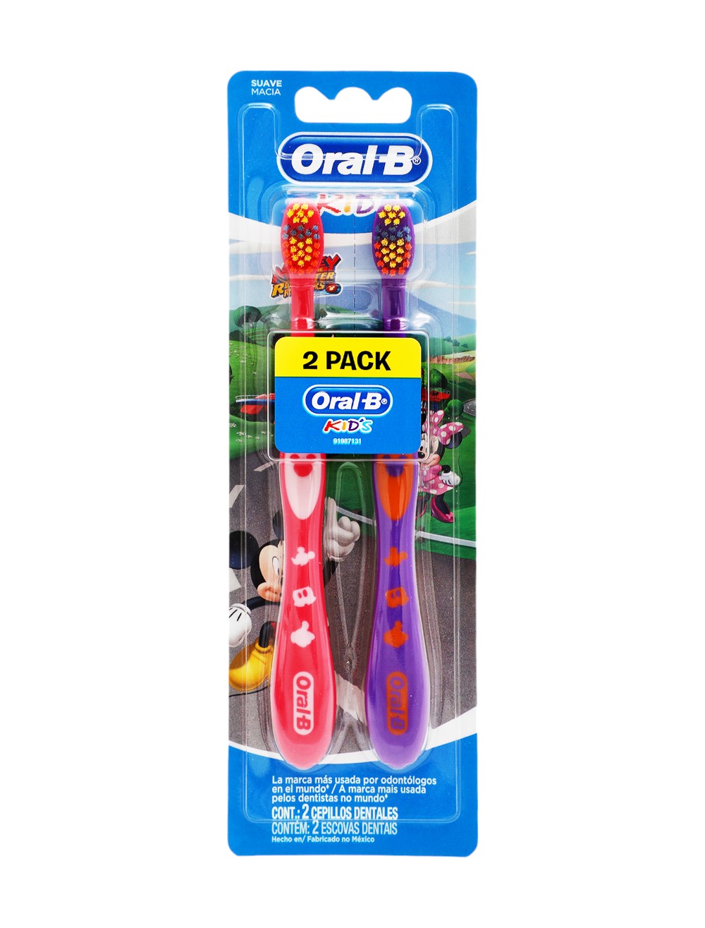 CEPILLO ORAL B KIDS X2 UND