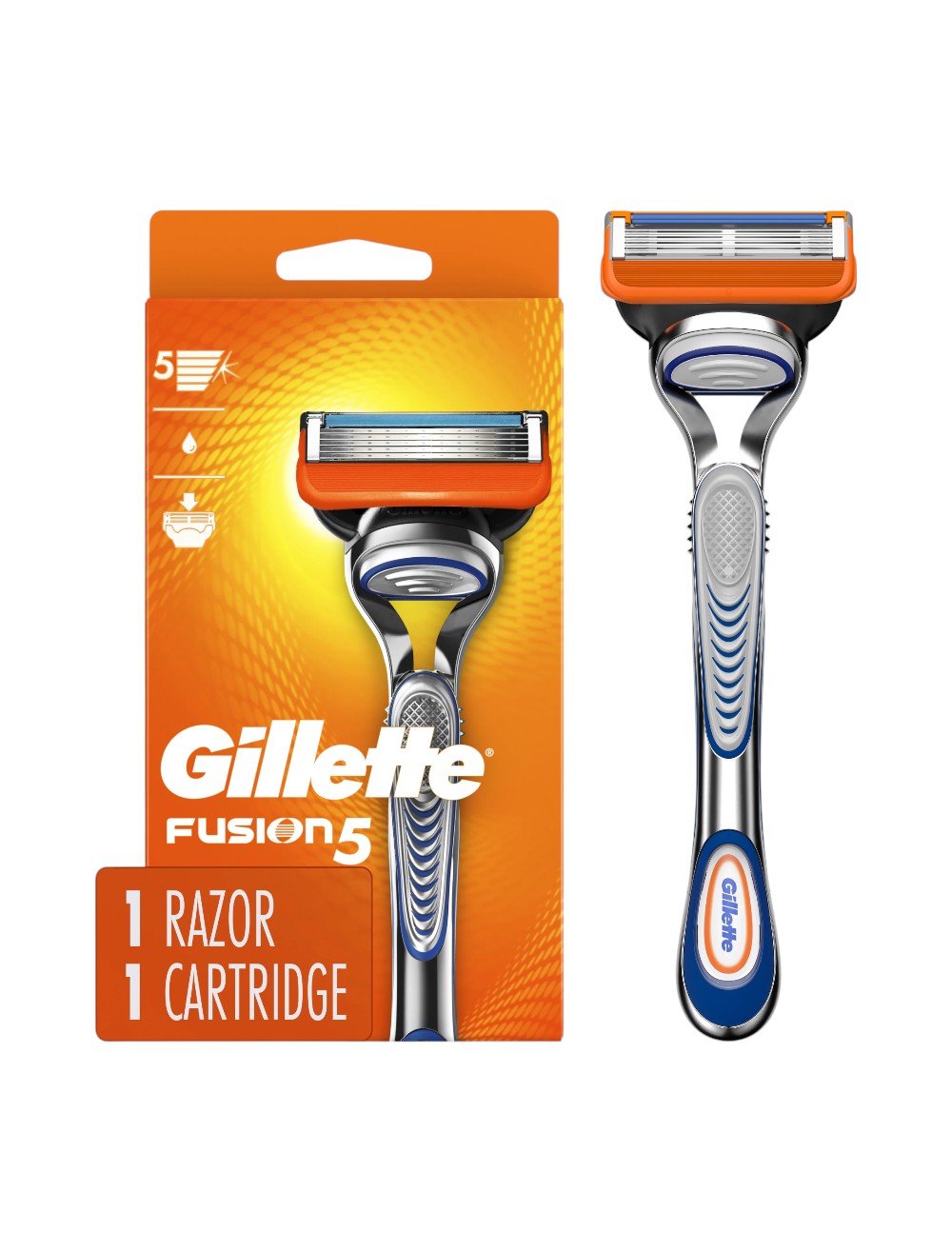 MAQUINA GILLETTE FUSION + 1 REPUESTO