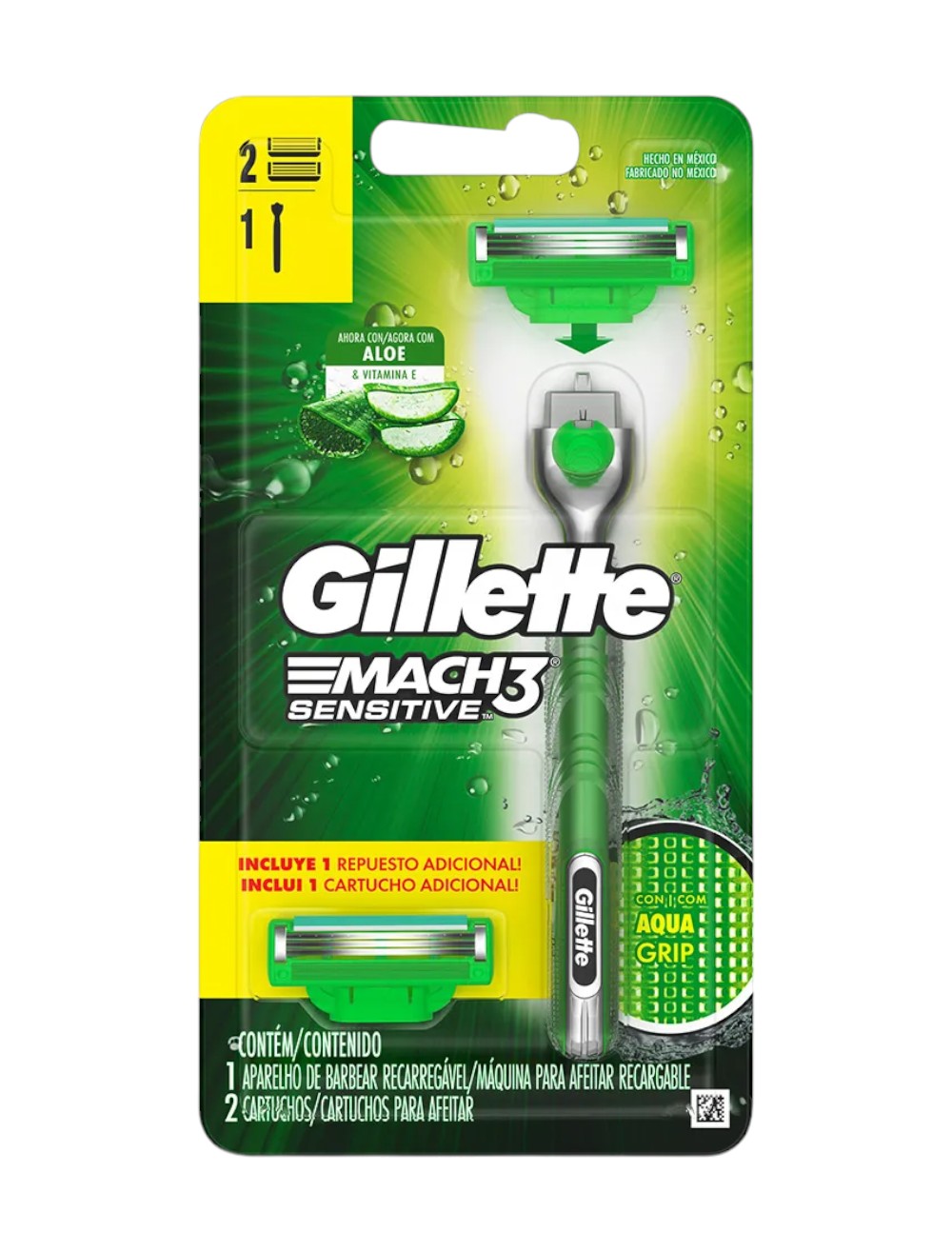 MAQUINA GILLETTE MACH3+1 REPUESTO