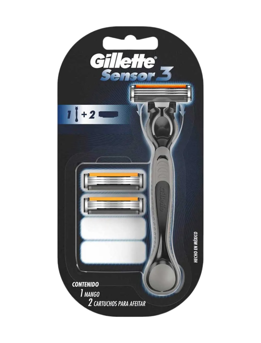 MAQUINA GILLETTE MACH3 + 2 REPUEST