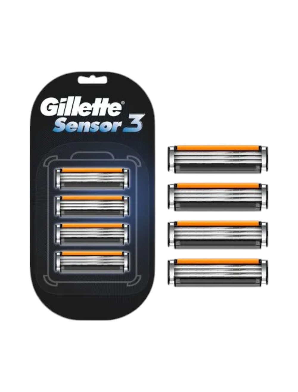 REPUESTO GILLETTE SENSOR X 4 UND