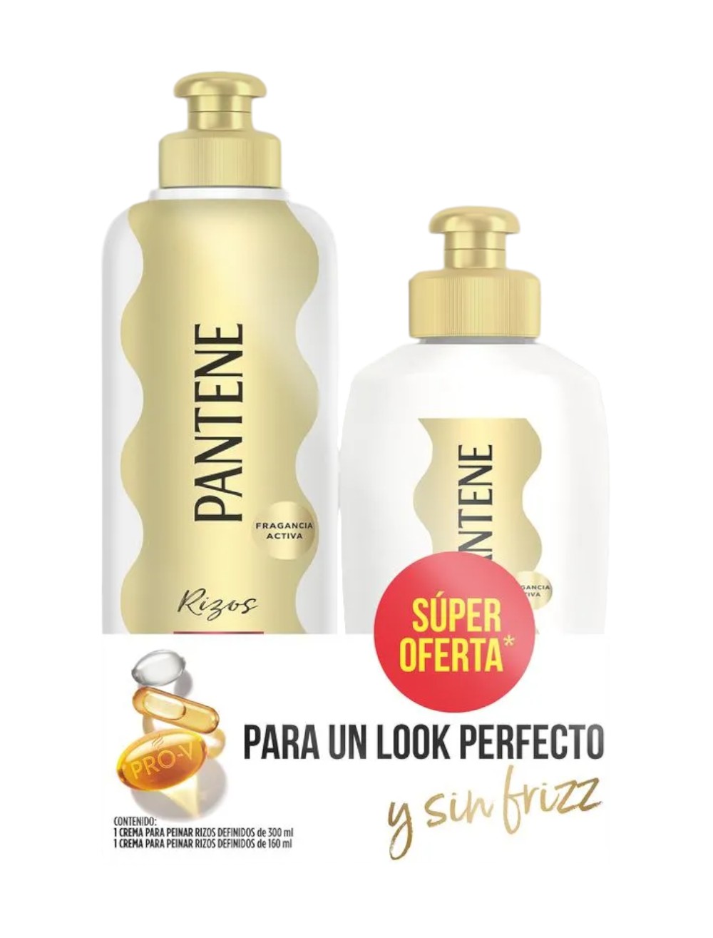 CREMA PARA PEINAR PANTENE 300+160ML