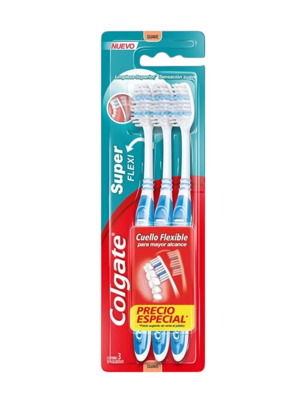 CEPILLO COLGATE X 3 UND