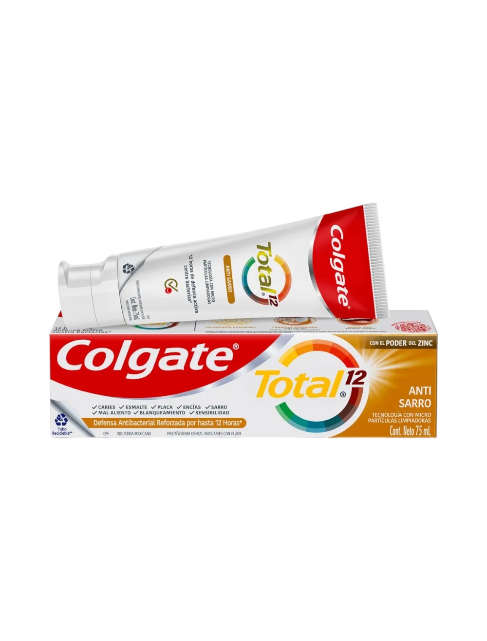 COLGATE TOTAL ANTISARRO X 75ML