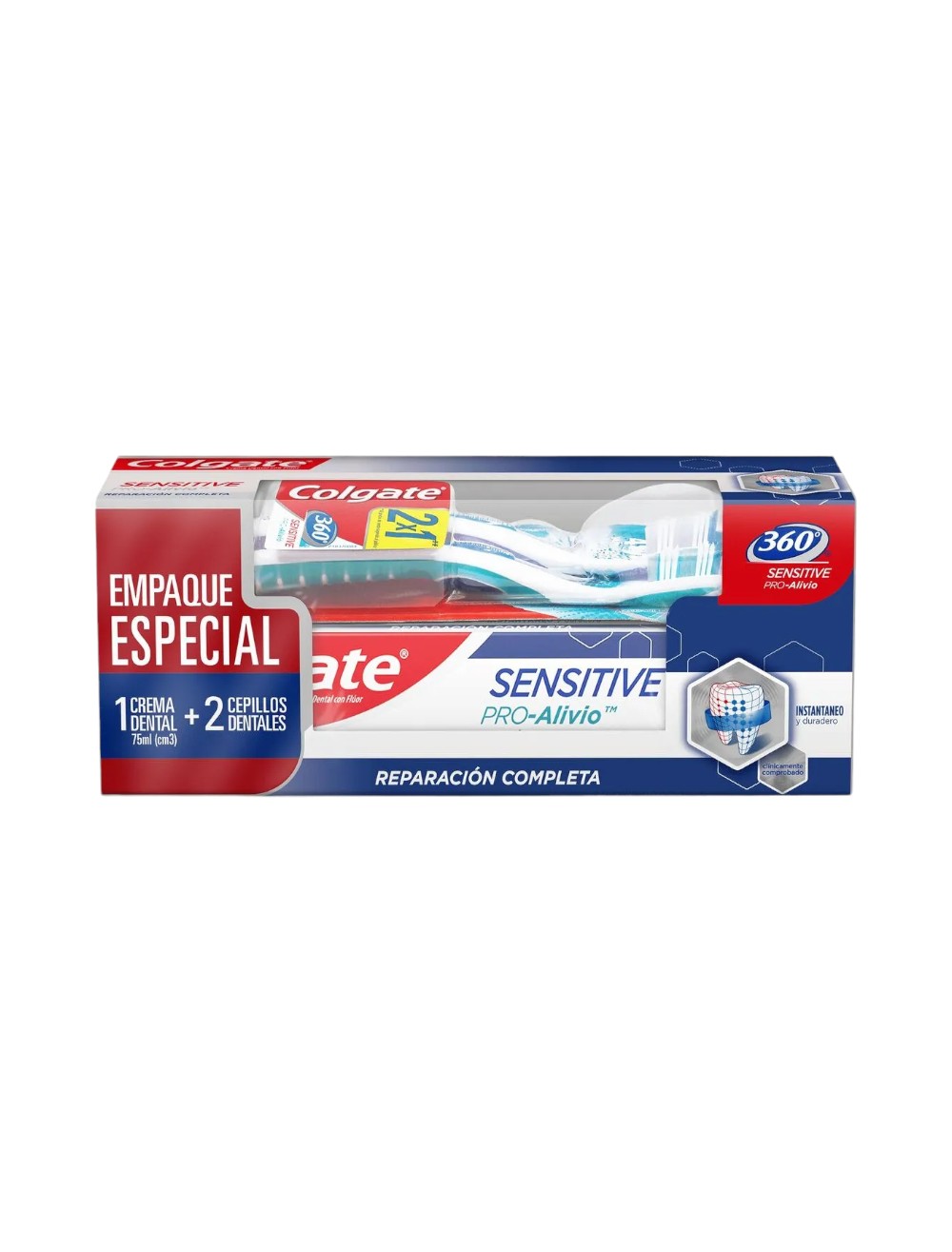 COLGATE PROALIVIO X110G+CEPILLO 360 X 2