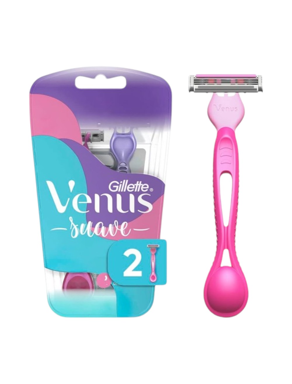 MAQUINA VENUS DESECHABLE X 2 UND