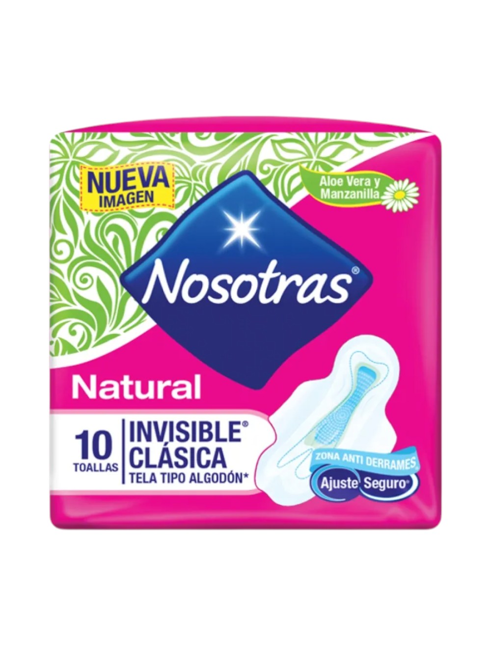 TOALLA NOSOTRAS INV CLASICA X 10 UND