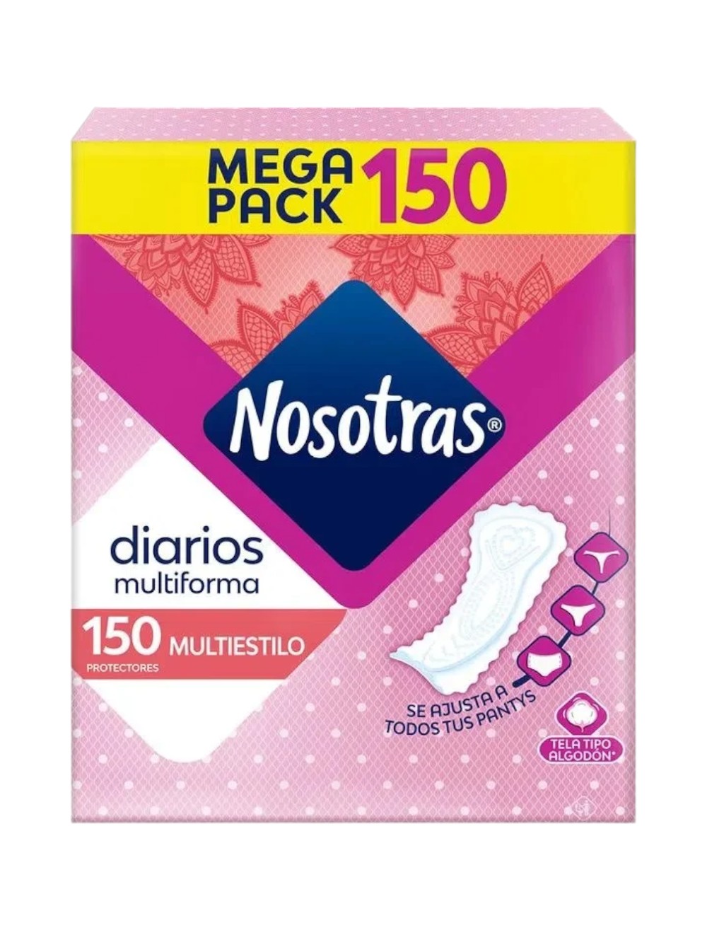 PROTECTOR NOSOTRAS MULTIESTILO X 150 UND