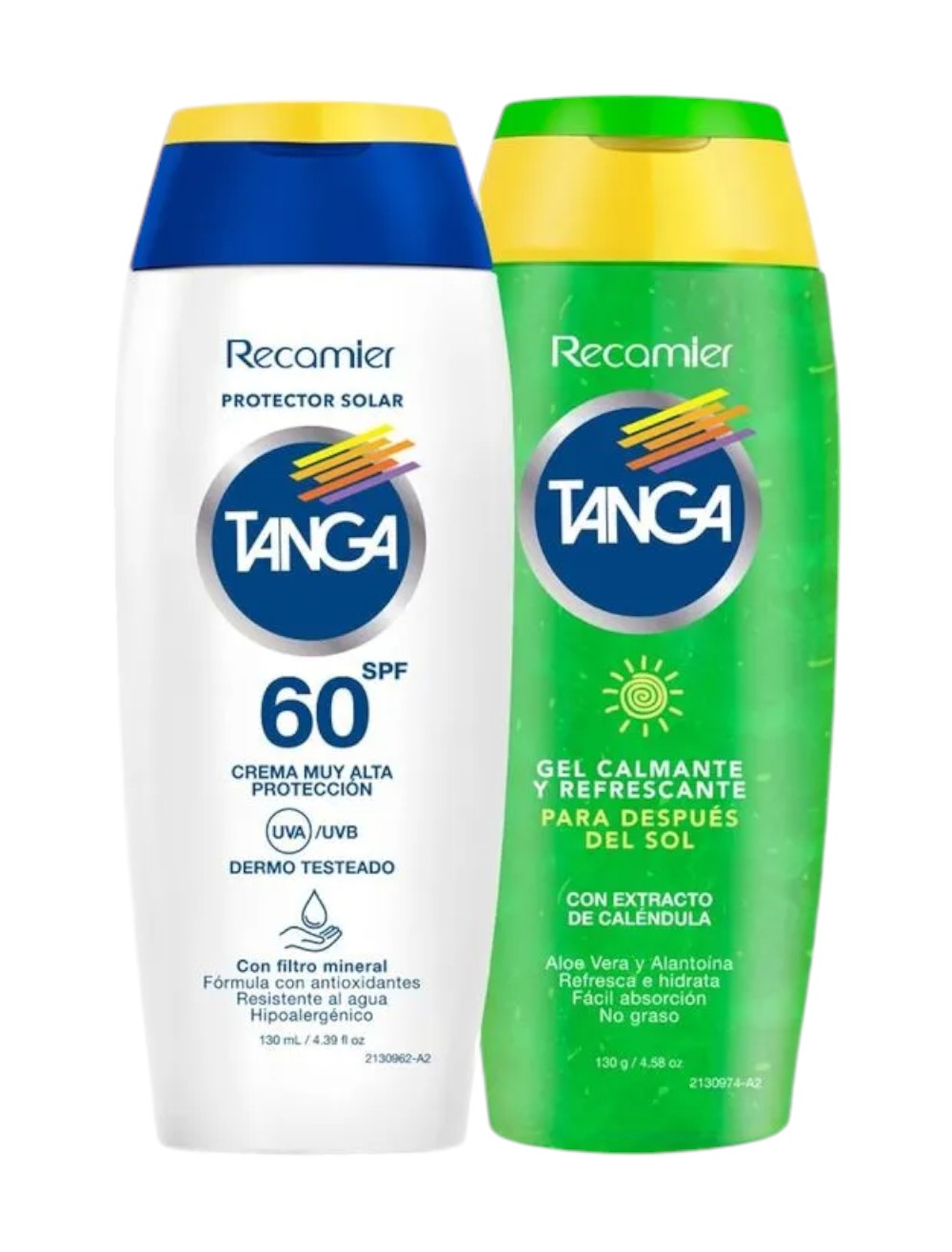 BLOQUEDOR TANGA SPF 60 X 150ML + GEL