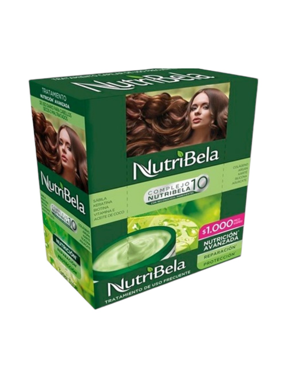 SHAMPO NUTRIBELA SOBRE X 12 UND