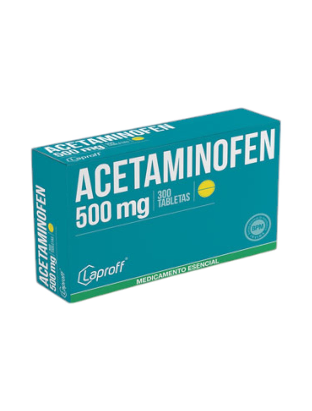 PASTILLA ACETAMINOFEN LAPROFF X 300 UND