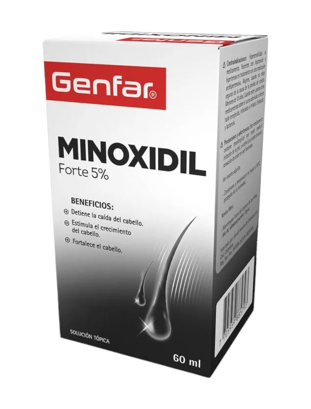 MINOXIDIL FORTE 5% GENFAR X 60ML