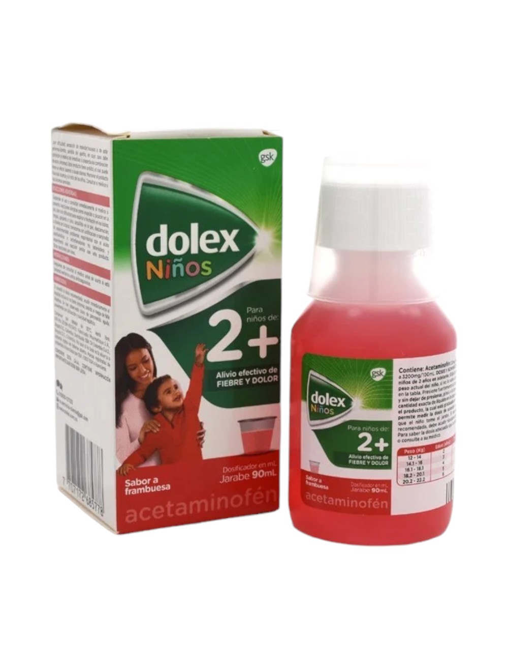 JARABE DOLEX NINOS 2+ X 90 ML