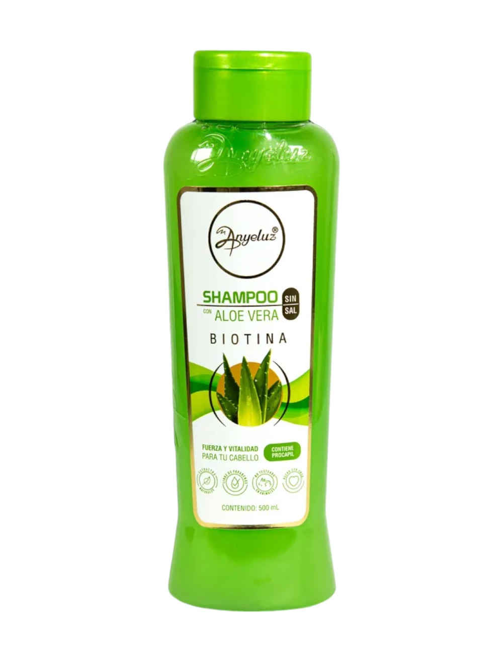 SHAMPO ANYELUZ ALOE X 500ML