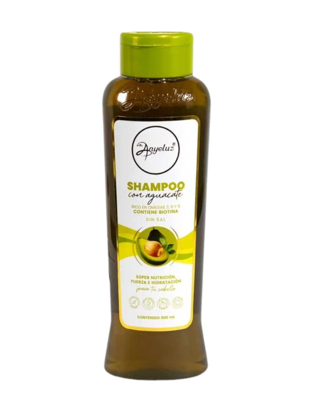 SHAMPO ANYELUZ AGUACATE X 500 ML