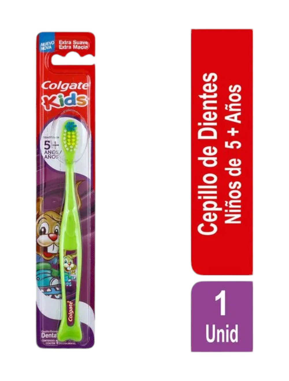 CEPILLO COLGATE SINGLE NINOS UNIDAD