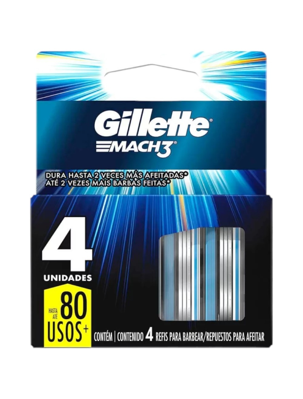 REPUESTO GILLETTE X 4UND