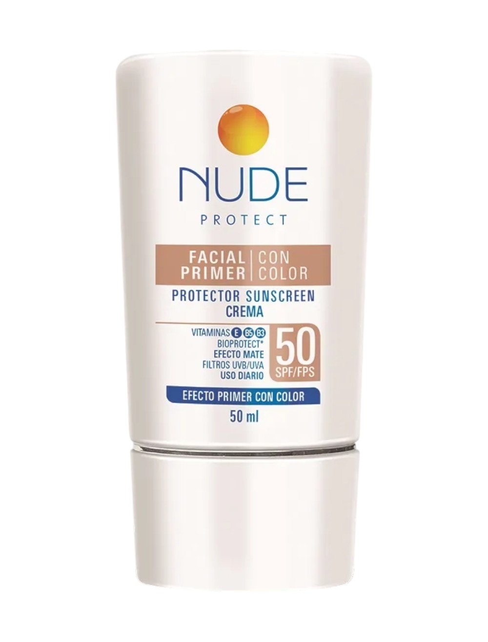 BLOQUEADOR NUDE SPF 50 X 50ML